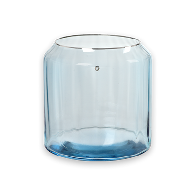 Lace Świecznik/wazon niebieski, 20 cm