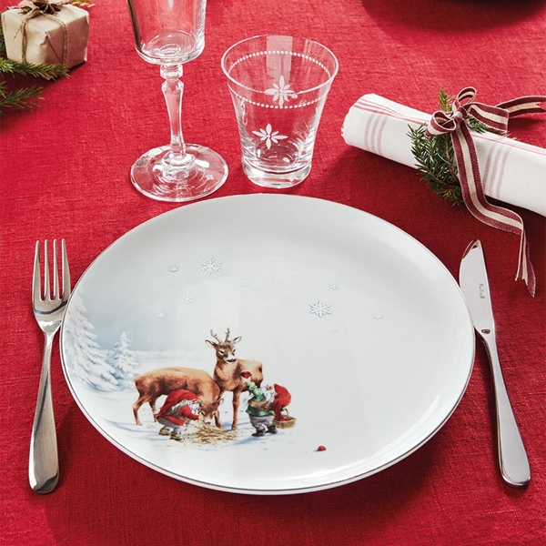 Santa Christmas Talerz obiadowy, 26 cm