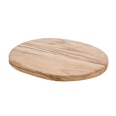 Wood Drewniany talerz, 17 cm